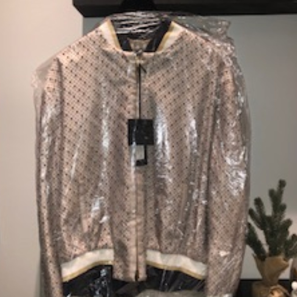 Versace Studded Bomber Jacket